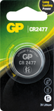 Бутонна батерия литиева  GP BATTERIES CR-2477, 3V