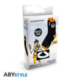 Чорапи ABYSTYLE OVERWATCH Socks Logo, Черен/Оранжев