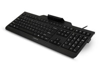 Cherry KC 1000 SC wire keyboard, black, with reader