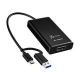 Кепчер j5create JVA11, HDMI - USB-C, 4K, Черен