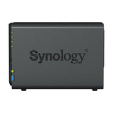 Мрежов сторидж Synology DS223, За 2 диска, До 108TB, 4GB, Гигабит, USB3.2