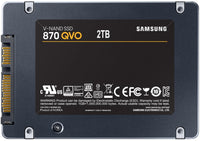 Solid State Drive (SSD) SAMSUNG 870 QVO, 2TB, SATA III, 2.5 inch, MZ-77Q2T0BW