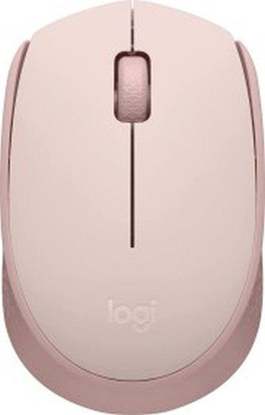 Безжична оптична мишка LOGITECH M171, USB, Розов