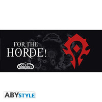 Чаша ABYSTYLE WORLD OF WARCRAFT - Horde, 460 ml, Черен