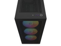 Кутия NZXT H7 Flow RGB Matte Black Mid-Tower