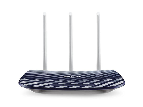 Безжичен рутер TP-Link Archer C20 AC750, 2.4/5 GHz, 300 - 433 Mbps, 10/100