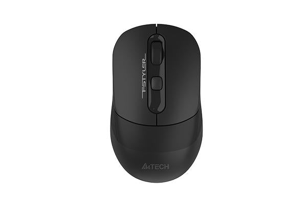 Безжична мишка A4tech FB10C Fstyler Stone Black, Bluetooth, 2.4GHz, Литиево-йонна батерия, Черен