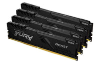 Памет Kingston FURY Beast 128GB(4x32GB) DDR4 3600MHz CL18 KF436C18BBK4/128