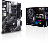 Дънна платка ASUS PRIME B550-PLUS socket AM4, 4xDDR4, Aura Sync, PCIe 4.0, Dual M.2