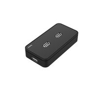 USB HAMA power hub, USB 2.0, 7-port, 480 Mbit / s, black