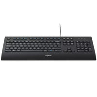 Клавиатура Logitech K280e, USB, Черна