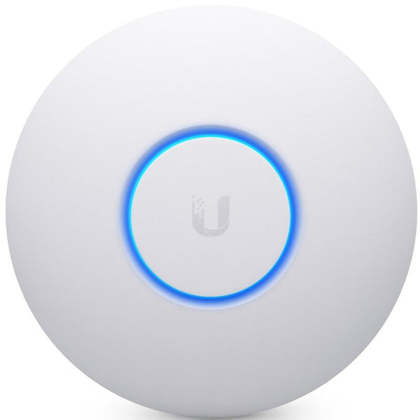 Access Point Ubiqity UniFi nanoHD, 2.4/5 GHz, 300 - 1733Mbps, 4x4MIMO, PoE, Бял