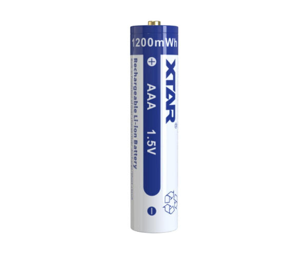 Акумулаторна батерия LiIon 10440 AAA R03  1,5V 800mAh 4 бр. в PVC кутия  XTAR