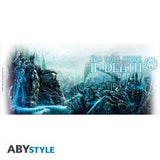 Чаша ABYSTYLE WORLD OF WARCRAFT - Lich King - subli, 320 ml, Бял