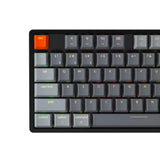 Геймърска Механична клавиатура Keychron K8 Aluminum TKL Gateron Blue Switch RGB LED Gateron Blue Switch ABS