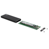 Чекмедже за твърд диск ACT AC1600, M.2 SSD, USB-C 3.2 Gen1, Черен