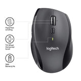 Безжична оптична мишка LOGITECH M705 Marathon, USB, Черен