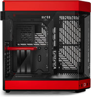 Кутия HYTE Y60 Tempered Glass, Mid-Tower, Черно и Червено