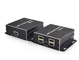 USB Extender (amplifier) ESTILLO ASKHU04-USB 1x4, amplifies USB signal up to 100 m via UTP cable CAT5e/6