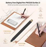Цифрова писалка за таблет HUION Scribo PW320, За модели Huion Note X10
