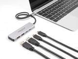 USB хъб Delock 64230, USB-C - 2 x USB-C, 2 x USB-A, 10 Gbps