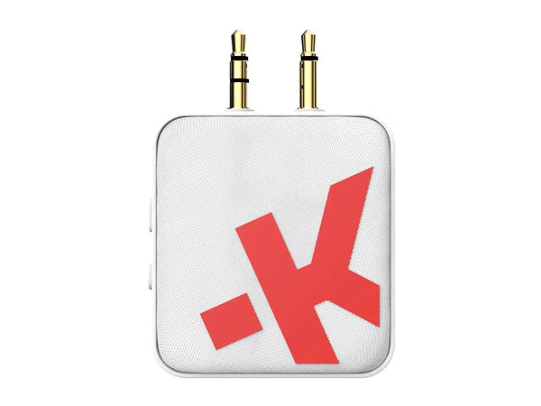 Bluetooth адаптер Skross, 3.5 mm jacks, Бял