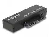 Конвертор Delock, SuperSpeed USB 5 Gbps (USB 3.2 Gen 1) - SATA 6 Gbps, Вкл. захранване