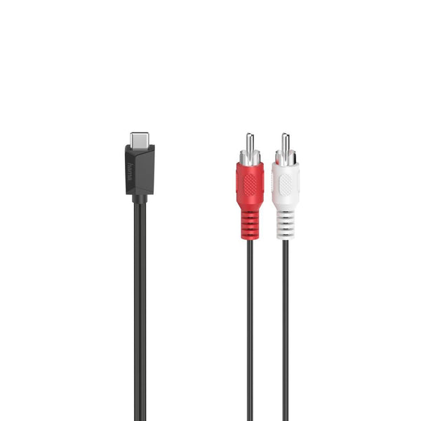 HAMA Аудио кабел, USB-C - RCA, стерео, 1,50 м