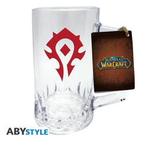 Чаша ABYSTYLE WORLD OF WARCRAFT - Horde, 50 cl, Прозрачен