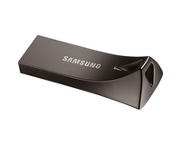 USB памет Samsung BAR Plus, 128GB, USB-A, Titanium Gray