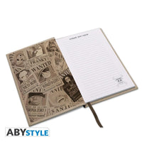 Тефтер ABYSTYLE ONE PIECE Notebook Wanted Luffy, A5, 180 листа