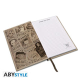 Тефтер ABYSTYLE ONE PIECE Notebook Wanted Luffy, A5, 180 листа