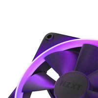 Комплект вентилатори NZXT F120 RGB Black 3 броя и NZXT RGB контролер