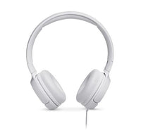 Слушалки on-ear JBL T500, Бял