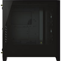 Кутия Corsair iCUE 4000X RGB Mid Tower, Tempered Glass, Черно