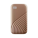 Външен SSD диск Western Digital My Passport, 500GB, USB 3.2, Gold