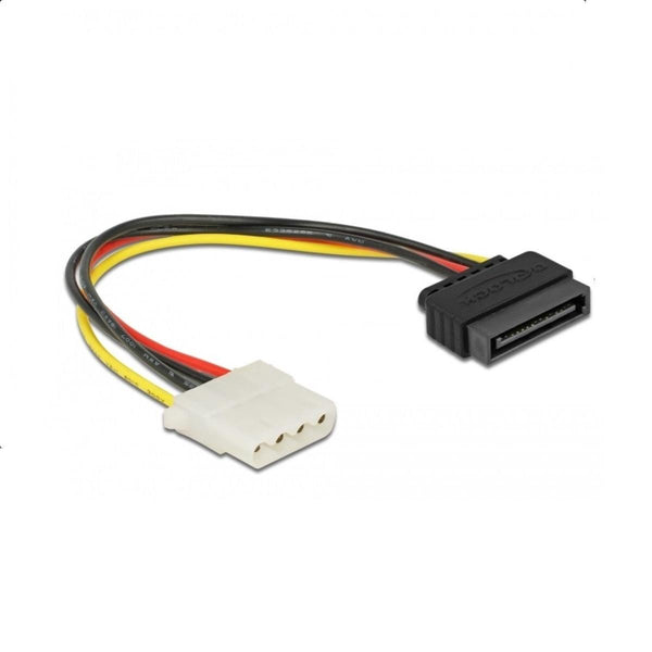 DeLock Power Cable SATA 15 pin female to 4 pin female, 20 cm