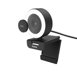 Webcam Hama C-800 Pro, QHD and Remote, Stereo Microphone, Ring Light, Black