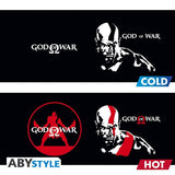 Чаша ABYSTYLE GOD OF WAR - Kratos, Сменящ се цвят, 320ml