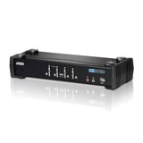 KVMP превключвател, ATEN CS1764A-AT, 4-портов, USB, DVI, Audio