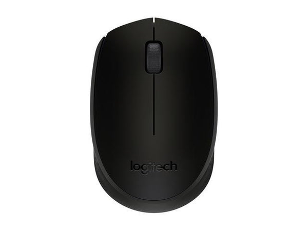 Безжична оптична мишка LOGITECH B170, USB, Черна