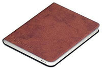 BOOKEEN Classic leather case, for eBook reader DIVA, 6 inch, magnet, Denim Brown