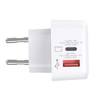 Адаптер-зарядно SKROSS Euro USB Charger AC45PD, USB-A, USB-C