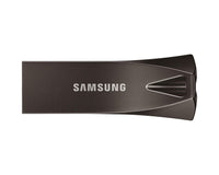 USB памет Samsung BAR Plus, 64GB, USB-A, Titanium Gray