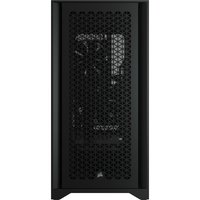 Кутия Corsair 4000D Airflow Mid Tower, Tempered Glass, Черно