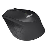 Wireless Optical Mouse Logitech M330 Silent Plus, Black, USB