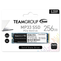 Solid State Drive (SSD) Team Group MP33, M.2 2280 256GB PCI-e 3.0 x4 NVMe