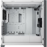 Кутия Corsair 5000D Airflow Mid Tower, Tempered Glass, Бяло