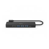 HAMA USB-C хъб, мултипорт, 6 порта, 3 x USB-A, USB-C, HDMI™, LAN/Ethernet