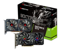 Видео карта BIOSTAR GeForce GTX 1660 TI, 6GB, GDDR6, 192 bit, DVI, DP, HDMI